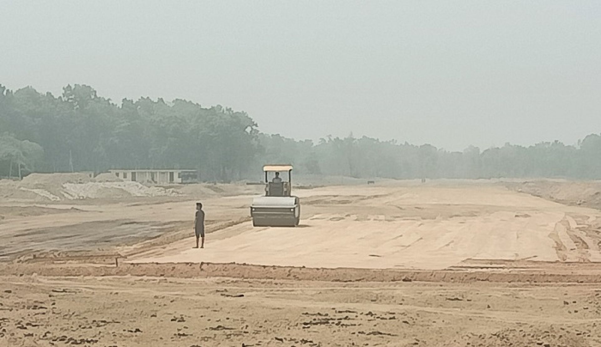 मझगाउँ विमानस्थलः ठेक्काको तीन वर्षमा २५ प्रतिशत काम 